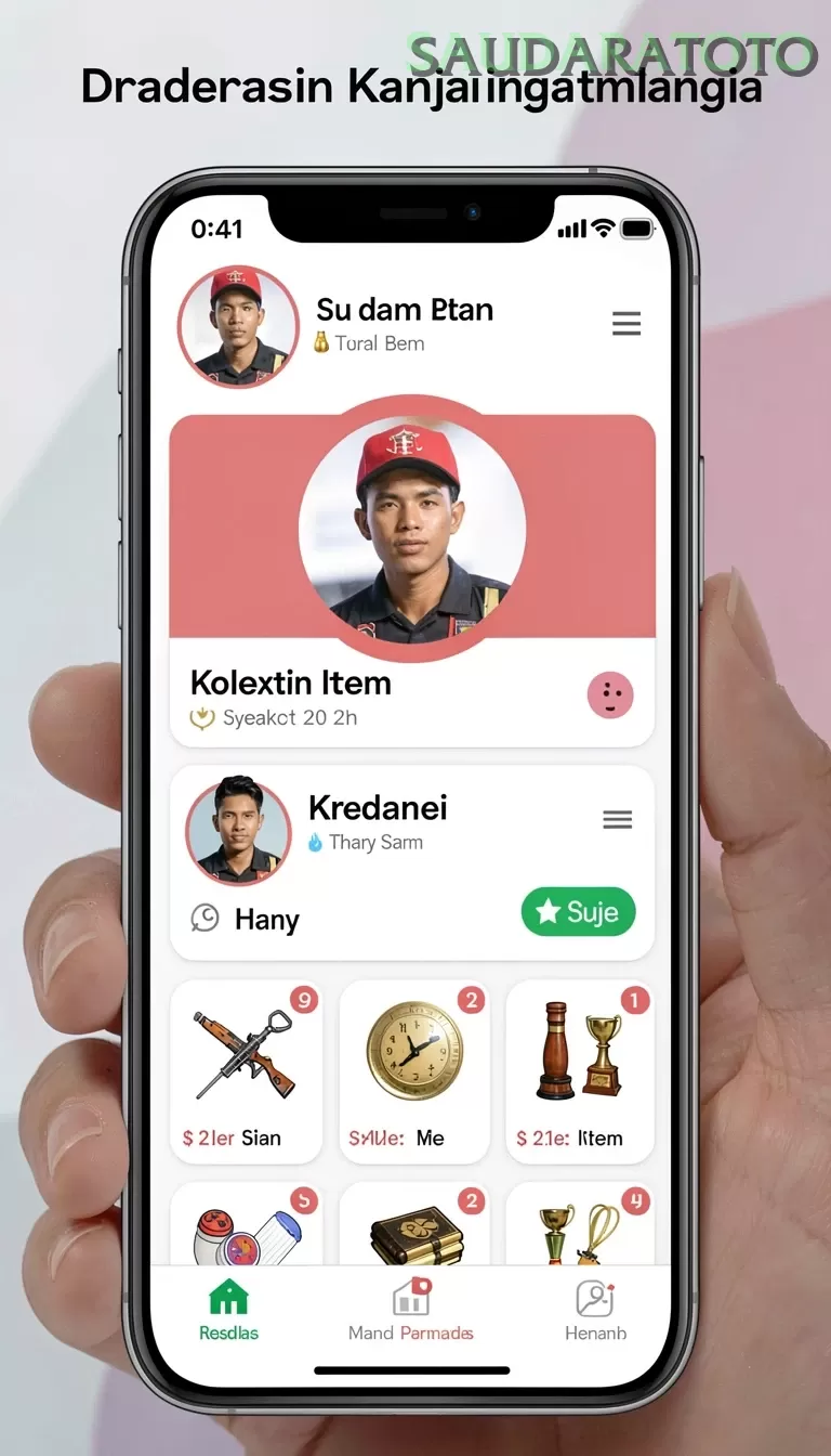 Cuplikan layar AIFA66 — menu navigasi