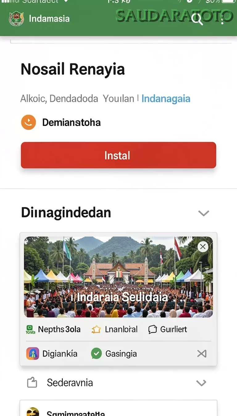 Cuplikan layar LANGITHOKI — aktivitas