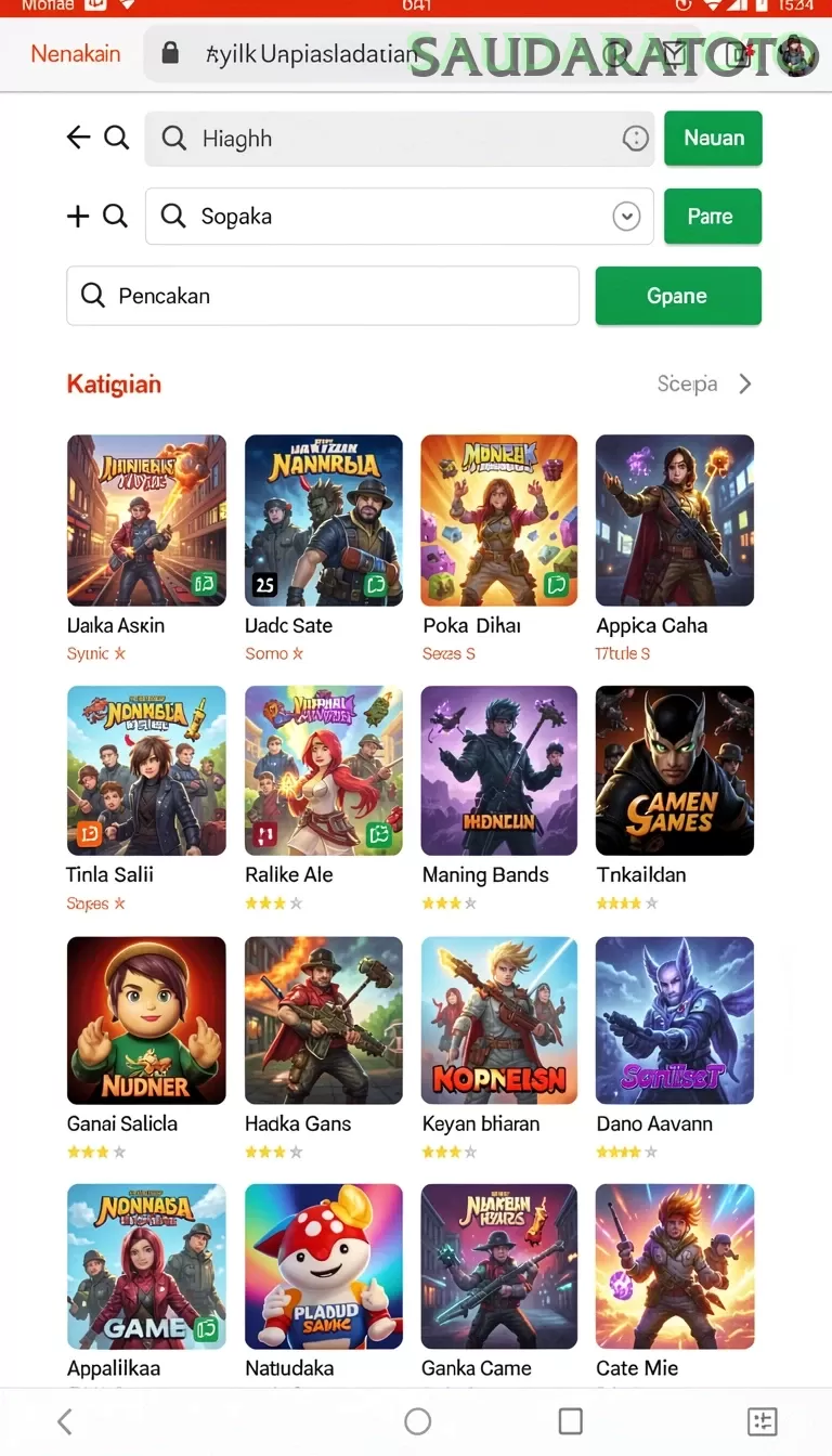Cuplikan layar RR33 — aktivitas